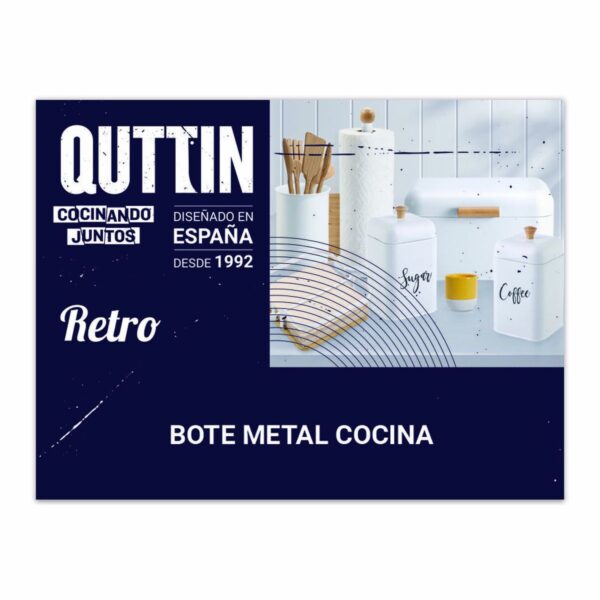 Barattolo in Metallo Quttin RICE (12 Unità)