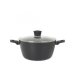 Casseruola con coperchio MasterChef 28 cm (4 Unità)