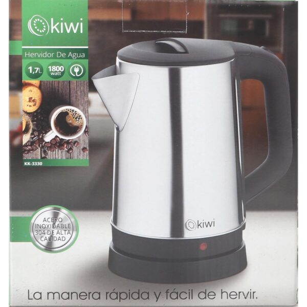 Bollitore Kiwi Acciaio 1800 W 1,7 L (4 Unità)