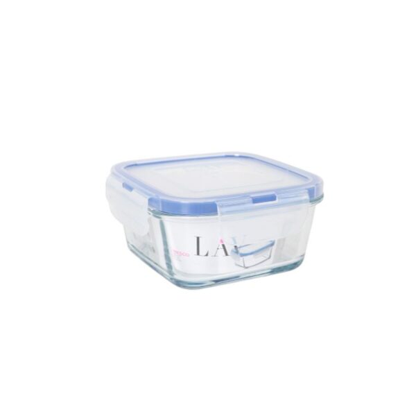 Porta pranzo Ermetico LAV Azzurro Trasparente 375 ml (12 Unità)