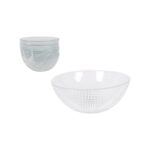 Set da Aperitivo Inde Peonia 375 ml 13 x 5 cm 6 Pezzi (2 Unità)