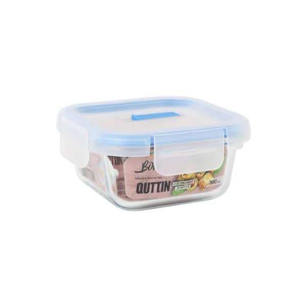 Porta pranzo Ermetico Quttin Boho Trasparente 0,3 L (12 Unità)
