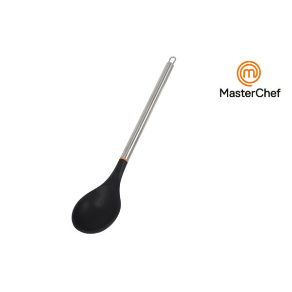 Mestolo MasterChef Silicone Acciaio inossidabile 34 cm (24 Unità)