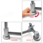 Porta prosciutto Quttin INOX 50 x 22 x 32 cm (4 Unità)