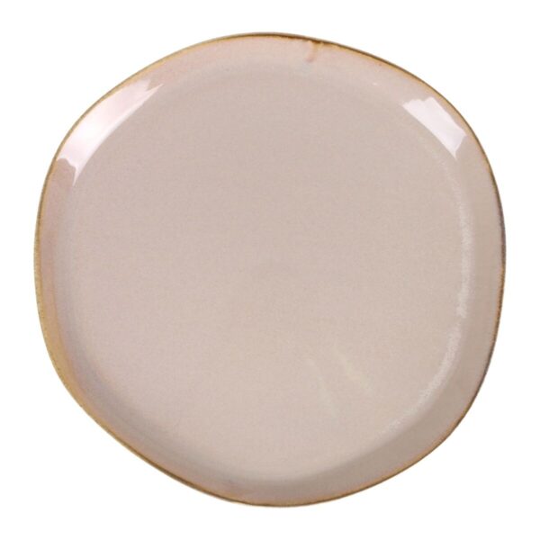 Piatto da pranzo Duomo Beige Ø 28 cm (6 Unità)