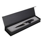 Coltello Spelucchino Quttin Damaskus Nero Argentato Acciaio inossidabile 9 cm (2 Unità)