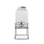 Dispenser di bevande La Mediterránea Rustik Metallo Vetro 4 L 17 x 17 x 30,5 cm (4 Unità)