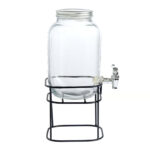 Dispenser di bevande La Mediterránea Rustik Metallo Vetro 4 L 17 x 17 x 30,5 cm (4 Unità)