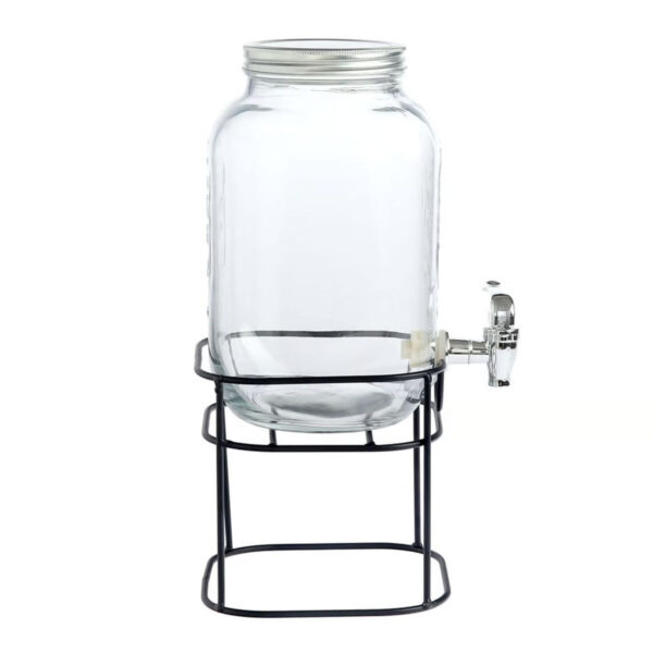 Dispenser di bevande La Mediterránea Rustik Metallo Vetro 4 L 17 x 17 x 30,5 cm (4 Unità)