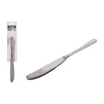 Set di Coltelli Quttin Antártica Argentato Acciaio inossidabile 21,6 x 1,8 cm 2 Pezzi (12 Unità)