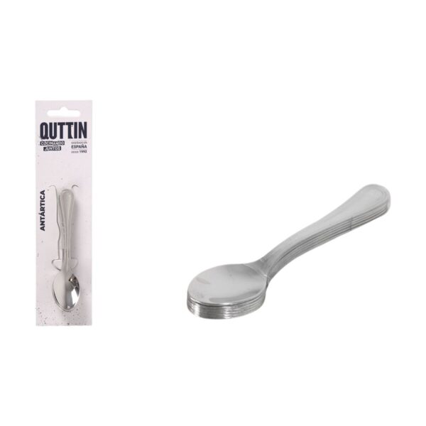 Cucchiaio da Dolce Quttin Antartica 6 Pezzi (12 Unità)