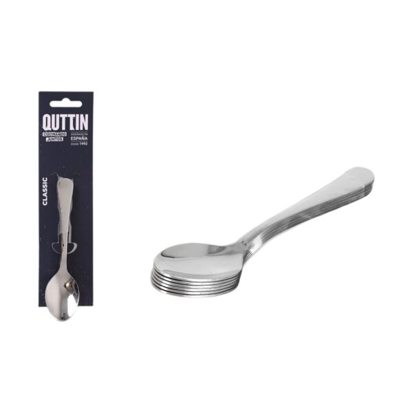 Cucchiaio da Dolce Quttin Classic 6 Pezzi (12 Unità)