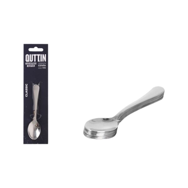 Cucchiaio da Dolce Quttin Classic 6 Pezzi (12 Unità)