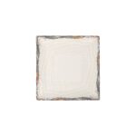 Piatto da Dolce La Mediterránea Albus 18 x 18 x 2 cm (12 Unità)