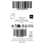 Piatto da Dolce La Mediterránea Albus 18 x 18 x 2 cm (12 Unità)