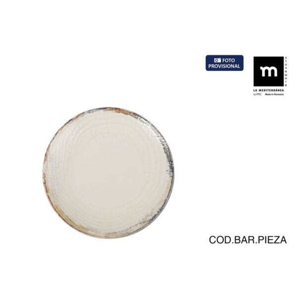 Piatto da Dolce La Mediterránea Albus Ø 20 cm (12 Unità)