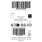 Piatto da Dolce La Mediterránea Albus Ø 20 cm (12 Unità)