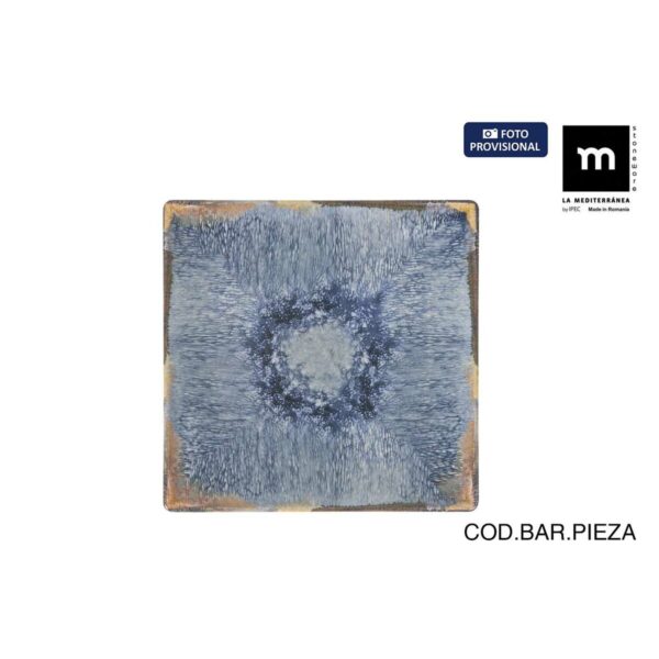 Piatto da Dolce La Mediterránea Aelia 18 x 18 x 2 cm (12 Unità)