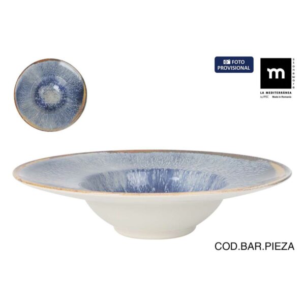 Piatto per Pasta La Mediterránea Aelia Ø 28 cm (6 Unità)