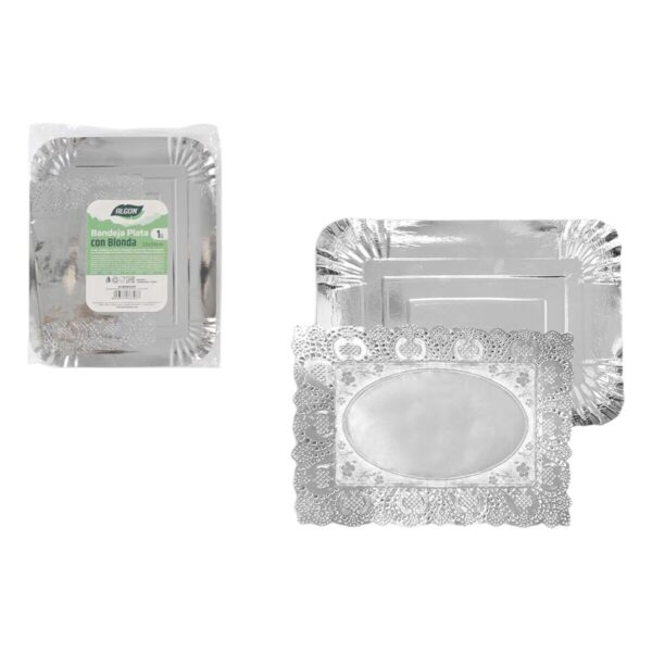 Vassoio per aperitivi Algon Rettangolare 32 x 39 cm (36 Unità)