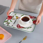 Vassoio La Mediterránea 27 x 21 cm Frutta 18 Unità