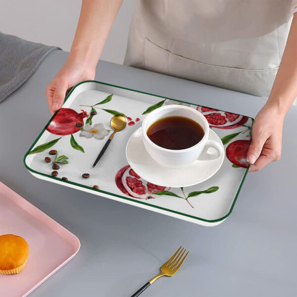 Vassoio La Mediterránea 27 x 21 cm Frutta 18 Unità