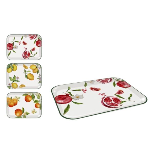 Vassoio La Mediterránea 42 x 31 cm Frutta 9 Unità