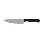 Coltello da Cucina Quttin Laser Nero Argentato 28 x 6 x 1,3 cm (28 Unità)