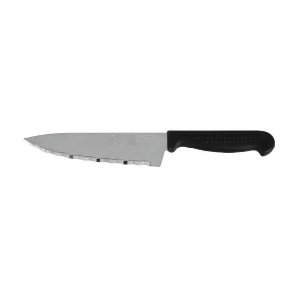 Coltello da Cucina Quttin Laser Nero Argentato 28 x 6 x 1,3 cm (28 Unità)