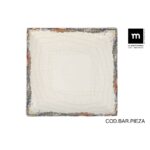 Piatto da pranzo La Mediterránea Albus 24 x 24 x 2 cm (6 Unità)