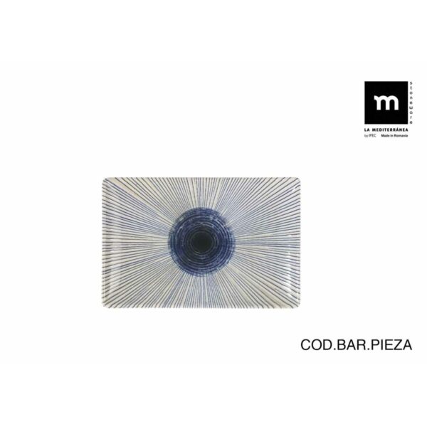 Teglia da Cucina La Mediterránea Irys Rettangolare 20 x 13 x 2 cm (24 Unità)