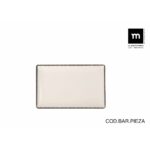 Teglia da Cucina La Mediterránea Anllo Rettangolare 20 x 13 x 2 cm (24 Unità)