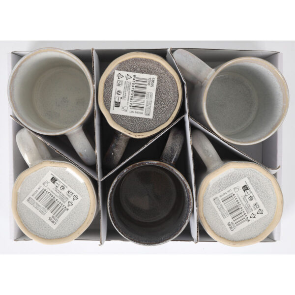 Tazza Mug La Mediterránea Caicos Rettangolare 300 ml (24 Unità)