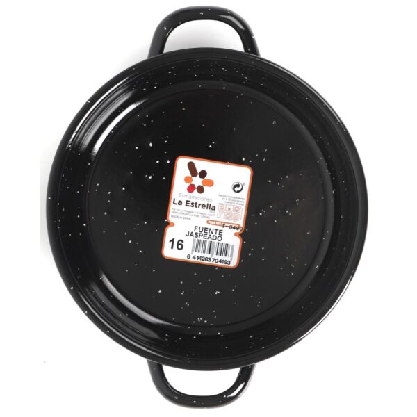 Teglia La Estrella Jaspeada 600 ml Ø 16 x 3,9 cm (12 Unità)