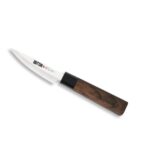Coltello da Cucina Quttin PETTY Takamura Marrone Argentato 9 cm (12 Unità)