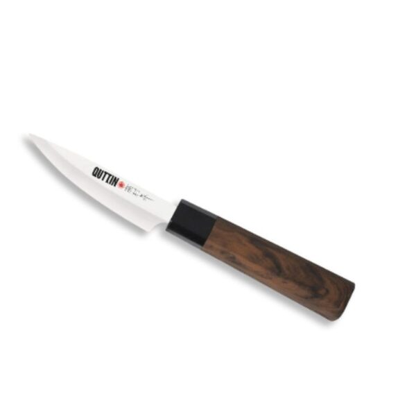 Coltello da Cucina Quttin PETTY Takamura Marrone Argentato 9 cm (12 Unità)