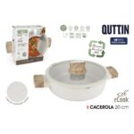 Casseruola con coperchio Quttin Ecook 20 x 9 cm 2,8 mm (4 Unità)
