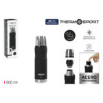Thermos ThermoSport Nero 500 ml (6 Unità)