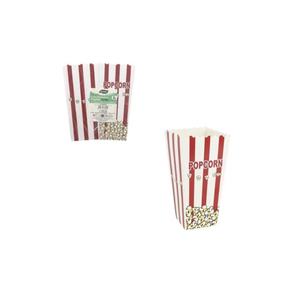 Recipiente per servire i pop corn Inde Popcorn (6 Pezzi) (24 Unità)