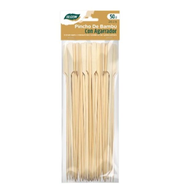 Stuzzicadenti in Bambù Algon Bambù 50 Pezzi (24 Unità)