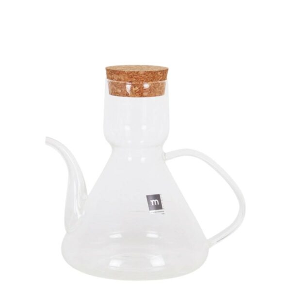 Oliera La Mediterránea Bell Trasparente Silicone Vetro Borosilicato 500 ml (8 Unità)