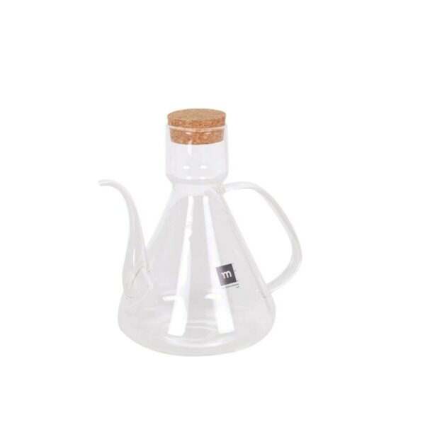 Oliera La Mediterránea Bell Trasparente Silicone Vetro Borosilicato 1 L (4 Unità)