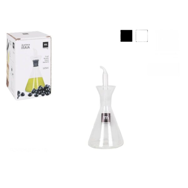 Oliera La Mediterránea Iraia Trasparente Vetro Borosilicato 125 ml (12 Unità)