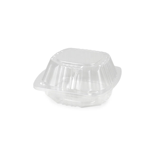 Vassoi Riutilizzabili per Alimenti Algon BURGER 13 x 13 x 6,9 cm (5 Pezzi) (24 Unità)