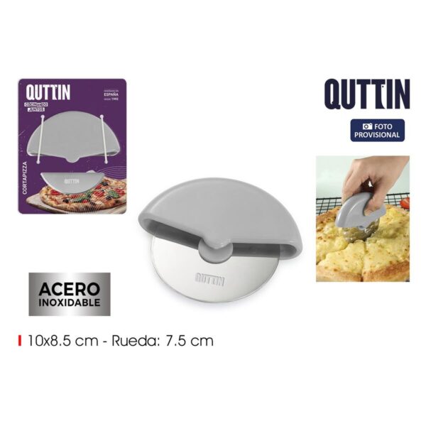 Tagliapizza Quttin Acciaio 10 x 8,5 cm (24 Unità)