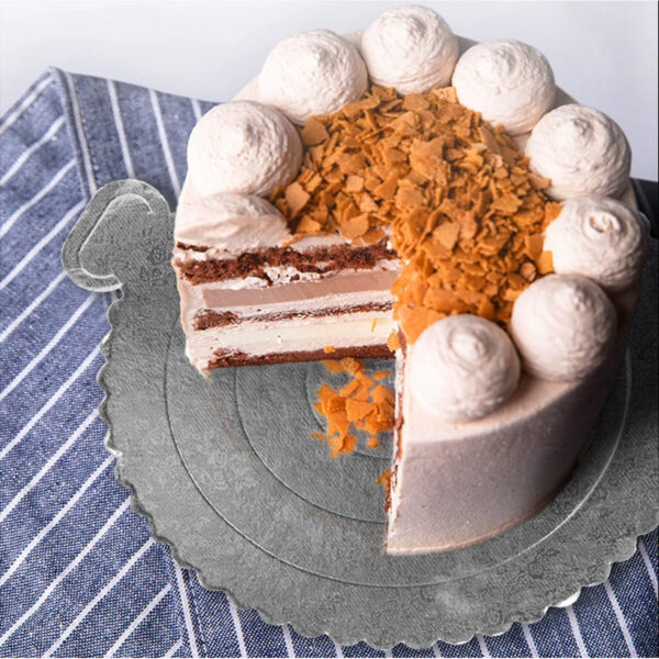 Base per torta Algon Dorato 20 x 20 cm (36 Unità)