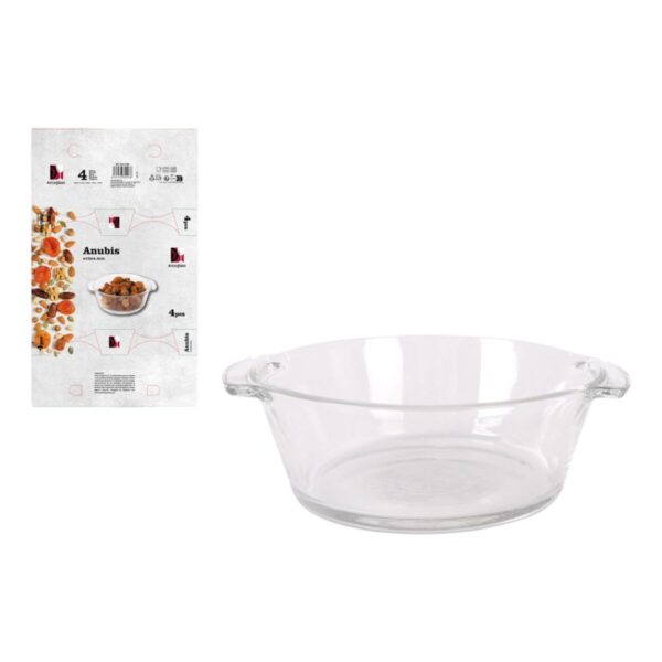 Set da Aperitivo Arcoglass Anubis Vetro 4 Pezzi (18 Unità)