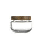 Barattolo di Vetro La Mediterránea WOOD 140 ml (24 Unità)