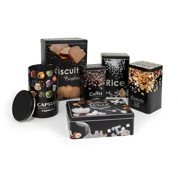 Barattolo in Metallo Quttin COFFEE (12 Unità)