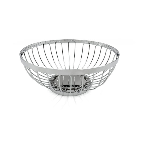 Portapane My Bar Argentato Metallo ø 20,5 x 8,5 cm (12 Unità)